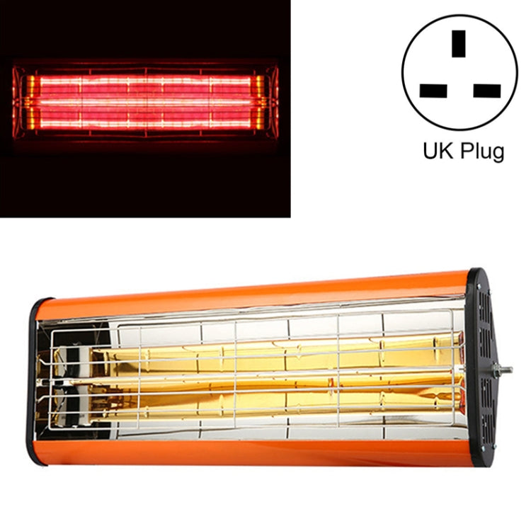 220V 1050W Heat Light Infrared Dryer Spray Paint Heating Curing Lamp Baking Booth Heater, UK Plug - Infrared Paint Lamp by PMC Jewellery | Online Shopping South Africa | PMC Jewellery | Buy Now Pay Later Mobicred