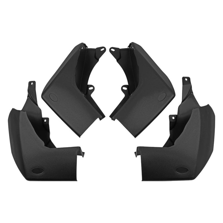 For Land Rover Discovery 4 2009-2016 4pcs/Set Car Auto Soft Plastic Splash Flaps Fender Guard - Mudguards by PMC TechLife | Online Shopping South Africa | PMC TechLife | Buy Now Pay Later Mobicred