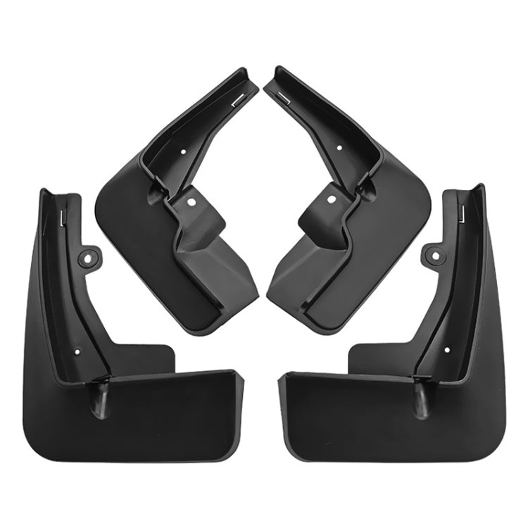 For Peugeot 2008 2020-2023 4pcs/Set Car Auto Soft Plastic Splash Flaps Fender Guard - Mudguards by PMC Jewellery | Online Shopping South Africa | PMC Jewellery | Buy Now Pay Later Mobicred