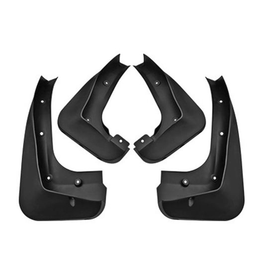 For BMW X3 2006-2010 4pcs/Set Car Auto Soft Plastic Splash Flaps Fender Guard with Pedal - Mudguards by PMC Jewellery | Online Shopping South Africa | PMC Jewellery | Buy Now Pay Later Mobicred