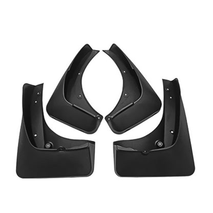 For BMW X6 E71 2009-2017 4pcs/Set Car Auto Soft Plastic Splash Flaps Fender Guard - Mudguards by PMC Jewellery | Online Shopping South Africa | PMC Jewellery | Buy Now Pay Later Mobicred