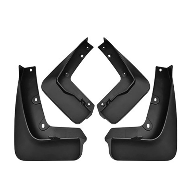 For BMW X1 F48 2016-2022 4pcs/Set Car Auto Soft Plastic Splash Flaps Fender Guard - Mudguards by PMC Jewellery | Online Shopping South Africa | PMC Jewellery | Buy Now Pay Later Mobicred