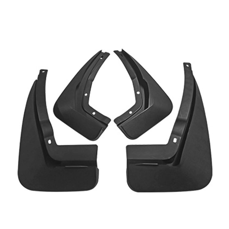 For Jaguar XFL 2016 4pcs/Set Car Auto Soft Plastic Splash Flaps Fender Guard - Mudguards by PMC Jewellery | Online Shopping South Africa | PMC Jewellery | Buy Now Pay Later Mobicred