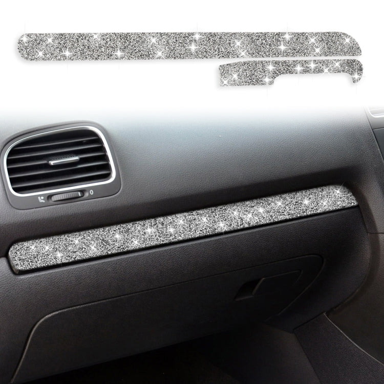 Car Central Control Diamond Decoration Cover Sticker for Volkswagen Golf 6 2008-2012, Right-hand Drive - Car Interior Mouldings by PMC Jewellery | Online Shopping South Africa | PMC Jewellery | Buy Now Pay Later Mobicred