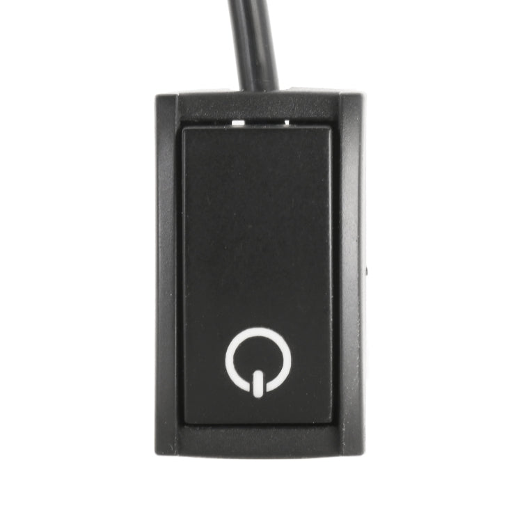 Car Universal White Light Switch with Lock - Car Switches by PMC Jewellery | Online Shopping South Africa | PMC Jewellery | Buy Now Pay Later Mobicred