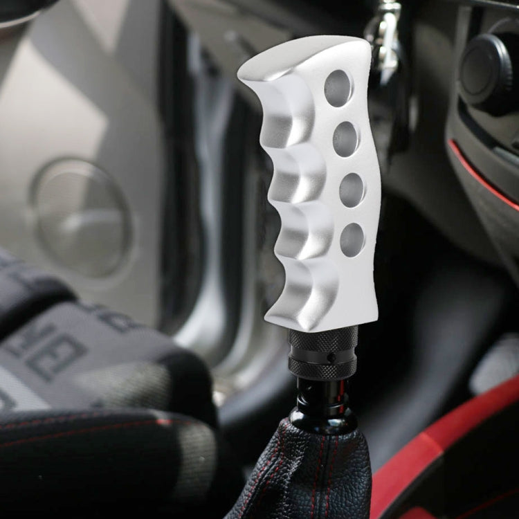 Universal Vehicle Knife-shaped Modified Gear Shift Knob (Silver) - Shift Knob by PMC Jewellery | Online Shopping South Africa | PMC Jewellery | Buy Now Pay Later Mobicred