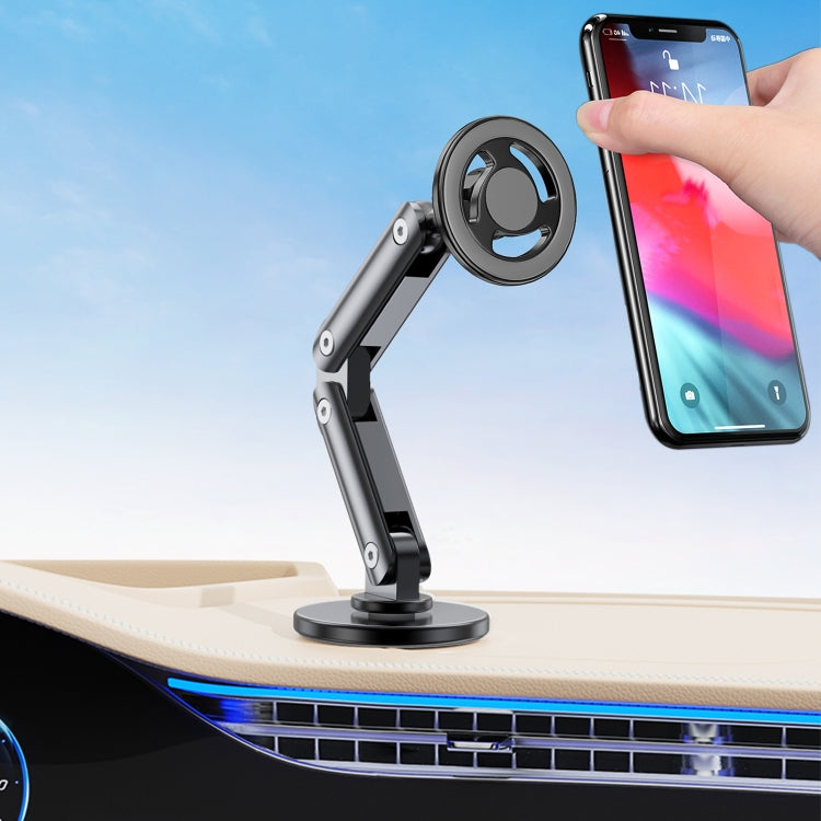 LK-CDD13 Car Multi-angle Adjustable MagSafe Magnetic Holder (Black) - Car Holders by PMC TechLife | Online Shopping South Africa | PMC TechLife | Buy Now Pay Later Mobicred
