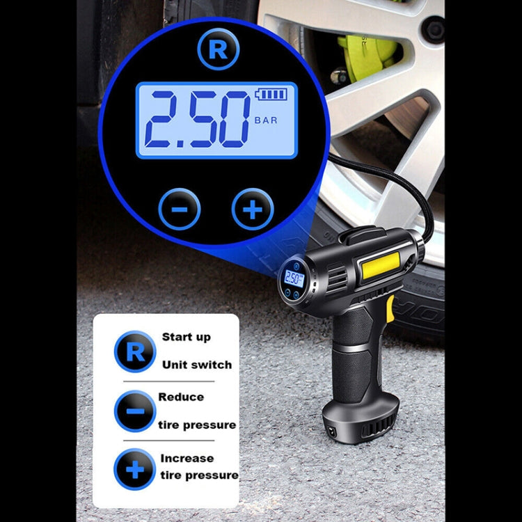 Car Portable Mini Wireless Digital Display Tire Inflator Pump - Inflatable Pump by PMC TechLife | Online Shopping South Africa | PMC TechLife