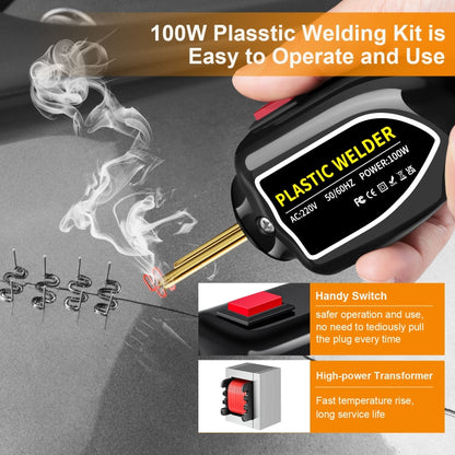 Hot Stapler Plastic Welding Machine Car Bumper Repair Kit Plier, AU Plug - Hand Tool Sets by PMC Jewellery | Online Shopping South Africa | PMC Jewellery | Buy Now Pay Later Mobicred