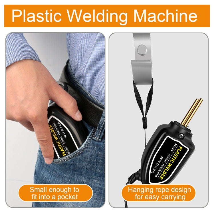 Hot Stapler Plastic Welding Machine Car Bumper Repair Kit Plier, EU Plug - Hand Tool Sets by PMC TechLife | Online Shopping South Africa | PMC TechLife
