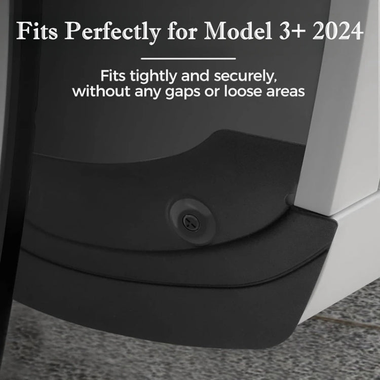 For Tesla Model 3 4 ppcs / Set Car Fenders Mud Flap Modification Accessories - Mudguards by PMC TechLife | Online Shopping South Africa | PMC TechLife | Buy Now Pay Later Mobicred