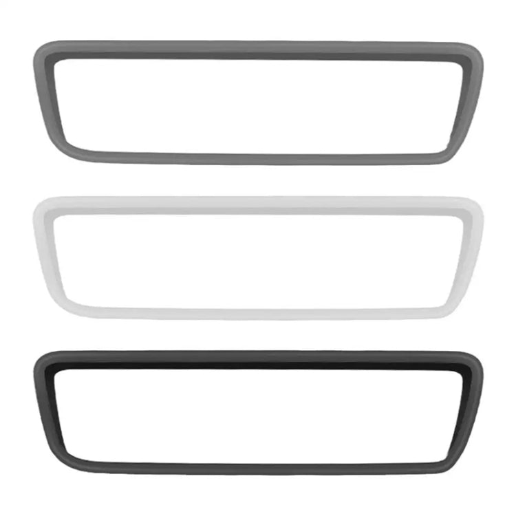 For Tesla Model 3 / Y Car Interior Rearview Mirror Silicone Protective Cover (White) - Interior Mirrors by PMC Jewellery | Online Shopping South Africa | PMC Jewellery | Buy Now Pay Later Mobicred