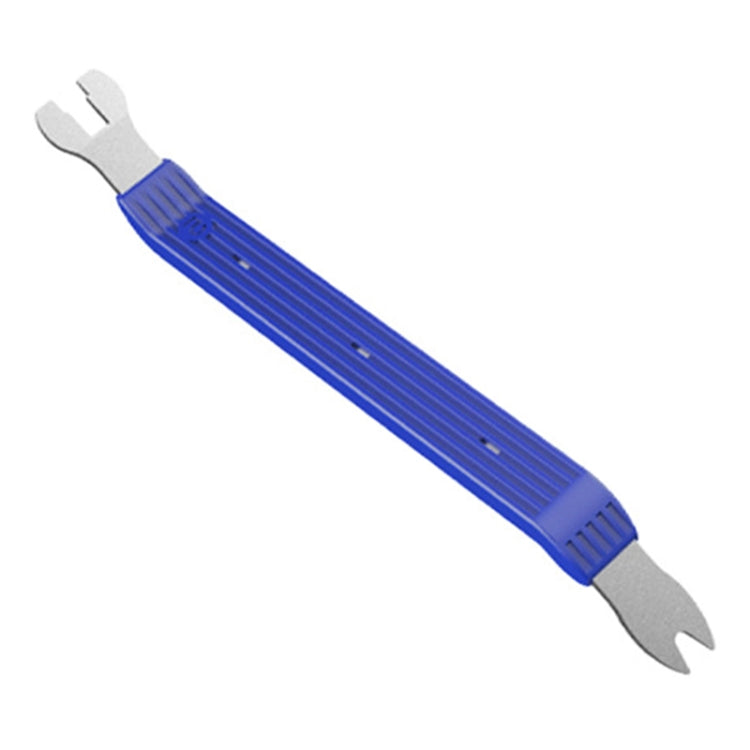 6-8 inch Short Car Door Panel Removal Rubber Buckle Screwdriver (Blue) - Hand Tool Sets by PMC TechLife | Online Shopping South Africa | PMC TechLife | Buy Now Pay Later Mobicred