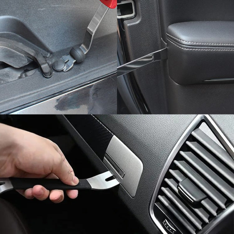 6-8 inch Long Car Door Panel Removal Rubber Buckle Screwdriver (Blue) - Hand Tool Sets by PMC TechLife | Online Shopping South Africa | PMC TechLife | Buy Now Pay Later Mobicred