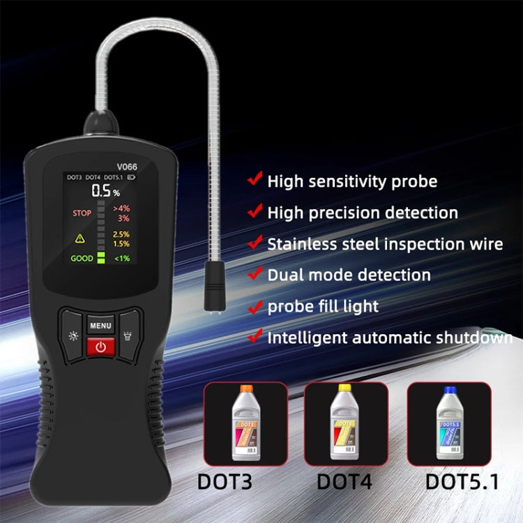 V066 Car Brake Fluid Detection Pen Moisture Tester - Electronic Test by PMC Jewellery | Online Shopping South Africa | PMC Jewellery | Buy Now Pay Later Mobicred