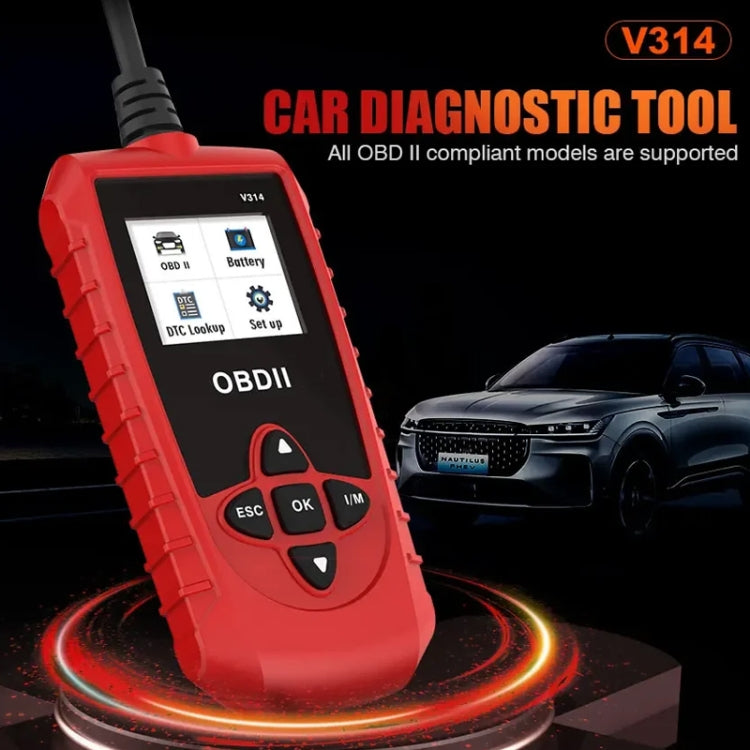 V314 Car OBD Diagnostic Instrument Fault Clear Code Reader - Electronic Test by PMC Jewellery | Online Shopping South Africa | PMC Jewellery | Buy Now Pay Later Mobicred