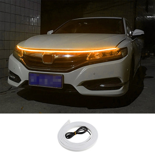 2m Car Daytime Running Super Bright Decorative LED Atmosphere Light (Yellow Light) - Decorative Lights by PMC Jewellery | Online Shopping South Africa | PMC Jewellery | Buy Now Pay Later Mobicred