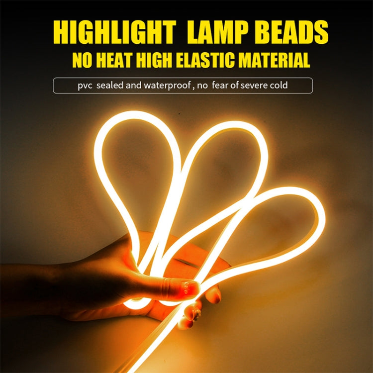 2m Car Daytime Running Super Bright Decorative LED Atmosphere Light (White Light) - Decorative Lights by PMC TechLife | Online Shopping South Africa | PMC TechLife | Buy Now Pay Later Mobicred