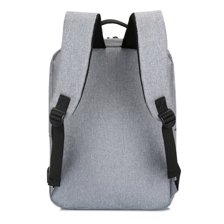 POFOKO Large-capacity Waterproof Oxford Cloth Business Casual Backpack with External USB Charging Design for 15.6 inch Laptops (Grey) - Other by POFOKO | Online Shopping South Africa | PMC Jewellery | Buy Now Pay Later Mobicred