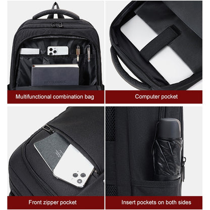 cxs-610 Multifunctional Oxford Cloth Laptop Bag Backpack (Dark Gray) - Backpack by PMC Jewellery | Online Shopping South Africa | PMC Jewellery | Buy Now Pay Later Mobicred