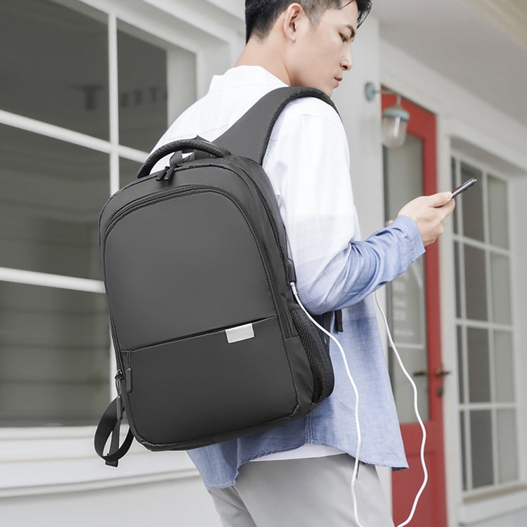 cxs-621 Multifunctional Oxford Laptop Bag Backpack (Grey) - Backpack by PMC Jewellery | Online Shopping South Africa | PMC Jewellery | Buy Now Pay Later Mobicred