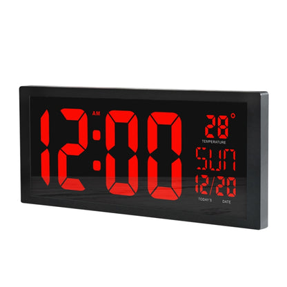 XM901 Multifunctional Large-screen High-definition Digital Display LED Electronic Wall Clock (Black) - Wall Clock by PMC Jewellery | Online Shopping South Africa | PMC Jewellery | Buy Now Pay Later Mobicred