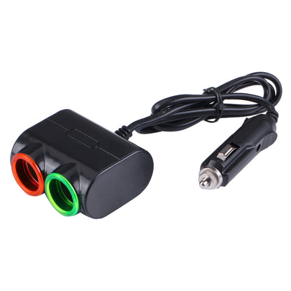 Olesson Streamlined Design 1.2A USB Car Cigarette Lighter Socket Car Charger with Color LED Light - Cigar Socket by PMC Jewellery | Online Shopping South Africa | PMC Jewellery | Buy Now Pay Later Mobicred