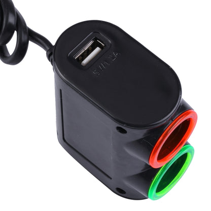 Olesson Streamlined Design 1.2A USB Car Cigarette Lighter Socket Car Charger with Color LED Light - Cigar Socket by PMC Jewellery | Online Shopping South Africa | PMC Jewellery | Buy Now Pay Later Mobicred