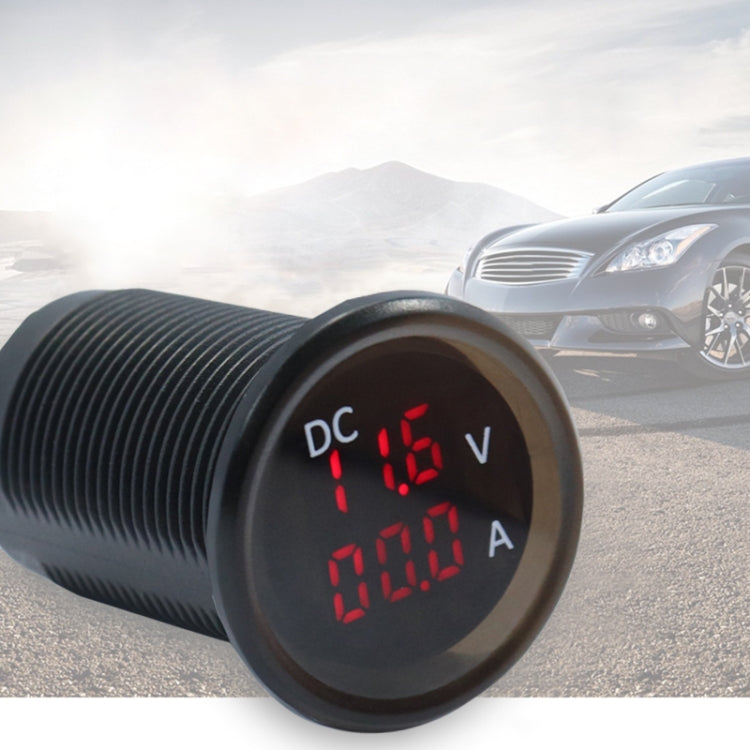 B3613  IP67 Waterproof Car Modification 4.5-30V Voltmeter + Ammeter - Tire Pressure Gauges by PMC TechLife | Online Shopping South Africa | PMC TechLife | Buy Now Pay Later Mobicred