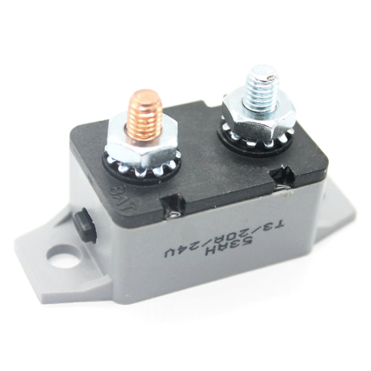F3088-30A 30A Manual Reset Circuit Breaker Double Short Legs with Bolt 12/24V - Fuse by PMC TechLife | Online Shopping South Africa | PMC TechLife | Buy Now Pay Later Mobicred