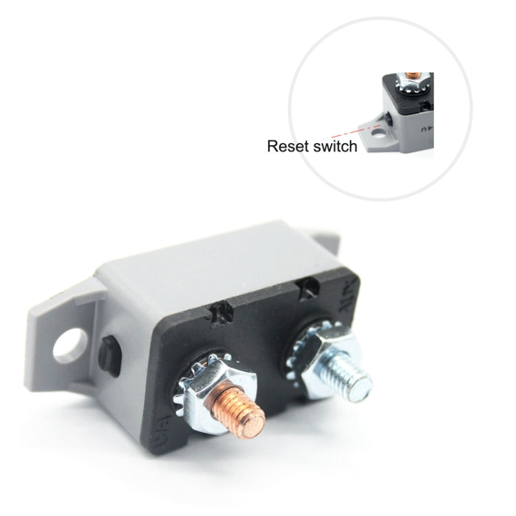F3088-30A 30A Manual Reset Circuit Breaker Double Short Legs with Bolt 12/24V - Fuse by PMC TechLife | Online Shopping South Africa | PMC TechLife | Buy Now Pay Later Mobicred