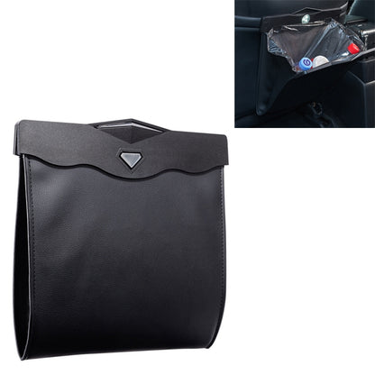 Car Multifunctional LED Design Hanging Folding Garbage Bin Storage Box (Black) - Stowing Tidying by PMC Jewellery | Online Shopping South Africa | PMC Jewellery | Buy Now Pay Later Mobicred