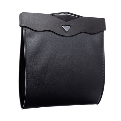 Car Multifunctional LED Design Hanging Folding Garbage Bin Storage Box (Black) - Stowing Tidying by PMC Jewellery | Online Shopping South Africa | PMC Jewellery | Buy Now Pay Later Mobicred