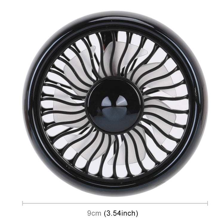 Portable Car Electric Cooling Fan with Base(Black) - Heating & Fans by PMC TechLife | Online Shopping South Africa | PMC TechLife | Buy Now Pay Later Mobicred