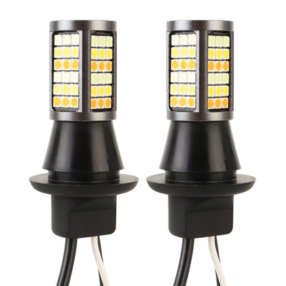 T20/7740 DC12V 3.7W 81 SMD-3030-LEDs Three Color Car DRL&Turn Light, Length: 2m - Running Lights by PMC Jewellery | Online Shopping South Africa | PMC Jewellery | Buy Now Pay Later Mobicred