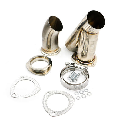 CNSPEED Stainless Steel Car Remote Control Electric Exhaust Valve Pipe Set, Size: 2.5 inch - Exhaust Pipes by PMC Jewellery | Online Shopping South Africa | PMC Jewellery