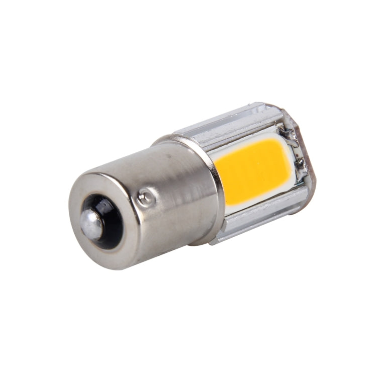 2 PCS 1156/Ba15s 5W 4 COB LEDs Car Turn Light, DC 12V(Yellow Light) - Arrow Turn Lights by PMC TechLife | Online Shopping South Africa | PMC TechLife | Buy Now Pay Later Mobicred