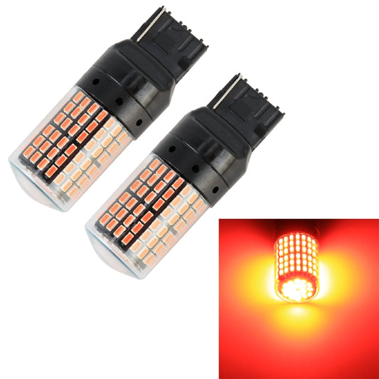 2 PCS T20 / 7440 DC12V / 18W / 1080LM Car Auto Turn Lights with SMD-3014 Lamps (Red Light) - Arrow Turn Lights by PMC Jewellery | Online Shopping South Africa | PMC Jewellery | Buy Now Pay Later Mobicred