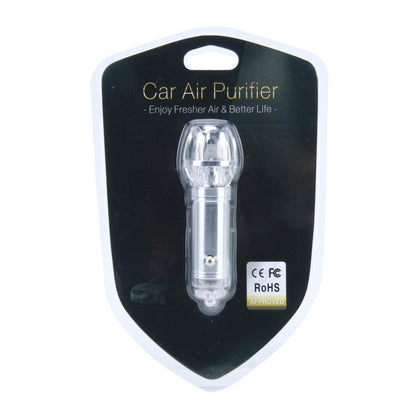 Car Cigarette Lighter Air Purifier Negative Lone Freshener Air Cleaner, Removes Pollen, Smoke, Bad Smell and Odors For Auto and Indoor(Silver) - Air Purifier by PMC Jewellery | Online Shopping South Africa | PMC Jewellery | Buy Now Pay Later Mobicred