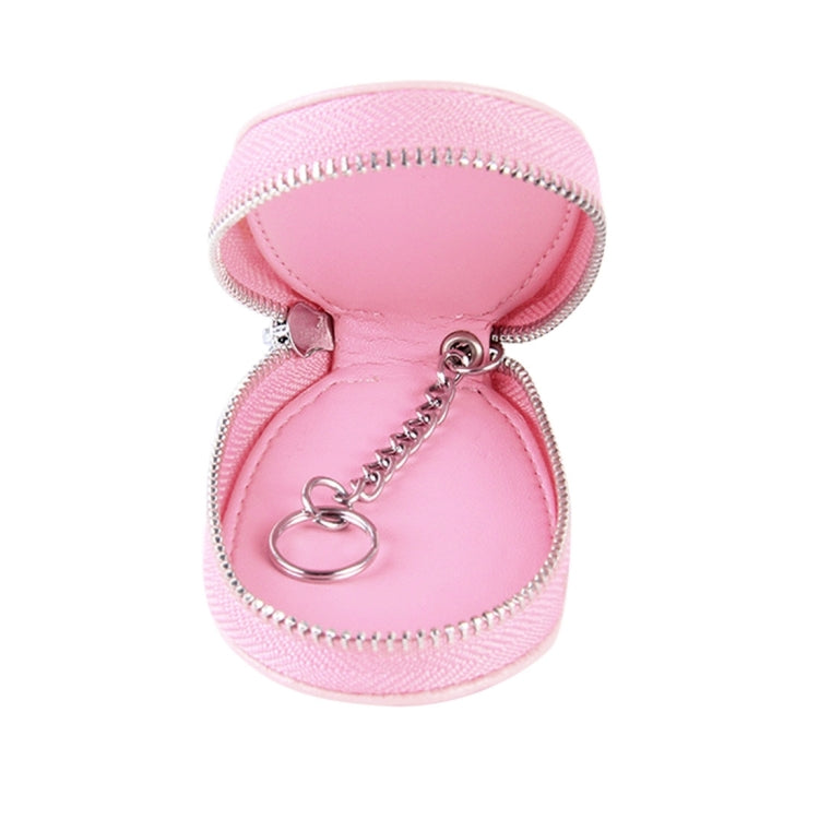 Universal Leather Crocodile Texture Waist Hanging Zipper Wallets Key Holder Bag (No Include Key)(Pink) - Car Key Cases by PMC TechLife | Online Shopping South Africa | PMC TechLife | Buy Now Pay Later Mobicred