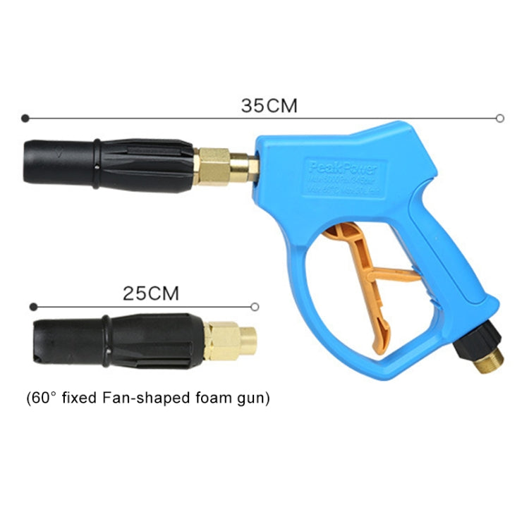 High Pressure Short Fixed Foam Gun for Self-service Car Washing Machine, Outer Wire: 18 x 1.5 - Car Washer & Accessories by PMC Jewellery | Online Shopping South Africa | PMC Jewellery | Buy Now Pay Later Mobicred