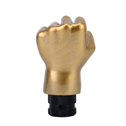 Universal Fist Shape Aluminum Manual or Automatic Gear Shift Knob Compatible with Three Rubber Covers Fit for All Car - Shift Knob by PMC Jewellery | Online Shopping South Africa | PMC Jewellery | Buy Now Pay Later Mobicred