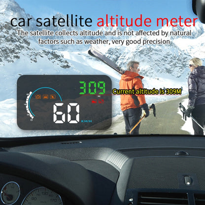 Q5 GPS 4 inch Vehicle-mounted Head Up Display Security System, Support Running Speed & Direction & Distance / Driving Kilometres / - Head Up Display System by PMC Jewellery | Online Shopping South Africa | PMC Jewellery | Buy Now Pay Later Mobicred