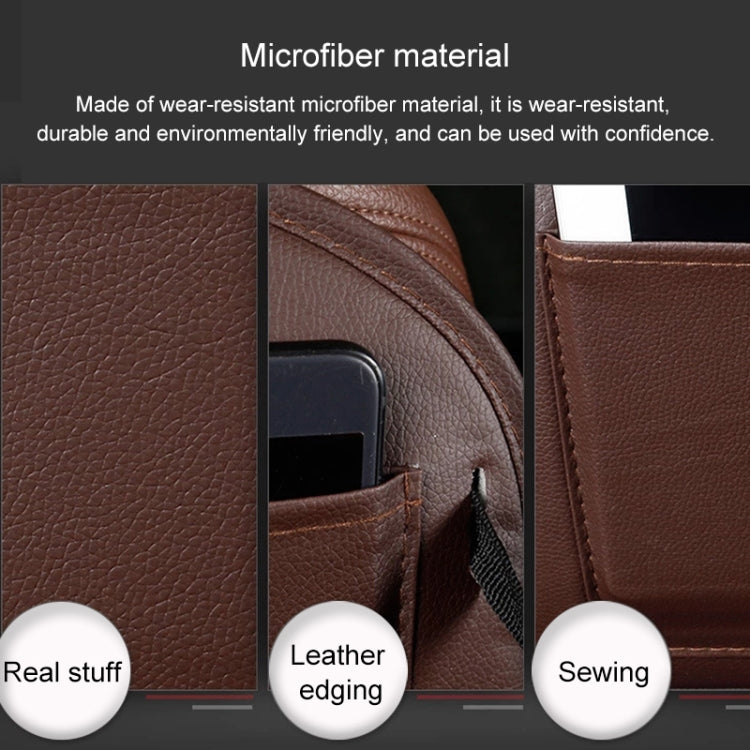 Multifunction Car Seat Pockets Folding Storage Bag (Beige) - Stowing Tidying by PMC TechLife | Online Shopping South Africa | PMC TechLife | Buy Now Pay Later Mobicred
