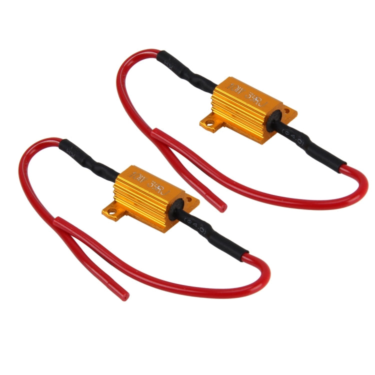 2 PCS Car Canbus Error Canceller Decoder Load Resistor LED 10W 39 Ohm No Blinking Decoder - Headlight Ballast by PMC Jewellery | Online Shopping South Africa | PMC Jewellery | Buy Now Pay Later Mobicred