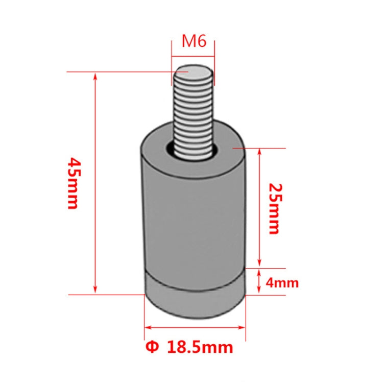 4 PCS Car Modified Isolation Column Engine Cover Blocked Up Screw Engine Turbine Ventilation Gasket Screw Washer (Black) - Nuts & Bolts by PMC Jewellery | Online Shopping South Africa | PMC Jewellery | Buy Now Pay Later Mobicred