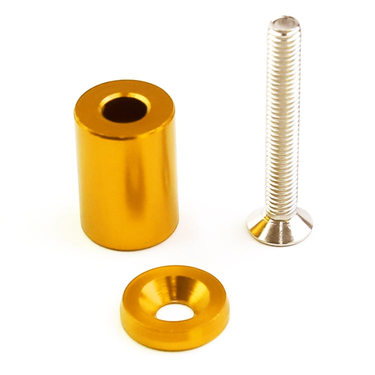 4 PCS Car Modified Isolation Column Engine Cover Blocked Up Screw Engine Turbine Ventilation Gasket Screw Washer (Gold) - Nuts & Bolts by PMC Jewellery | Online Shopping South Africa | PMC Jewellery | Buy Now Pay Later Mobicred