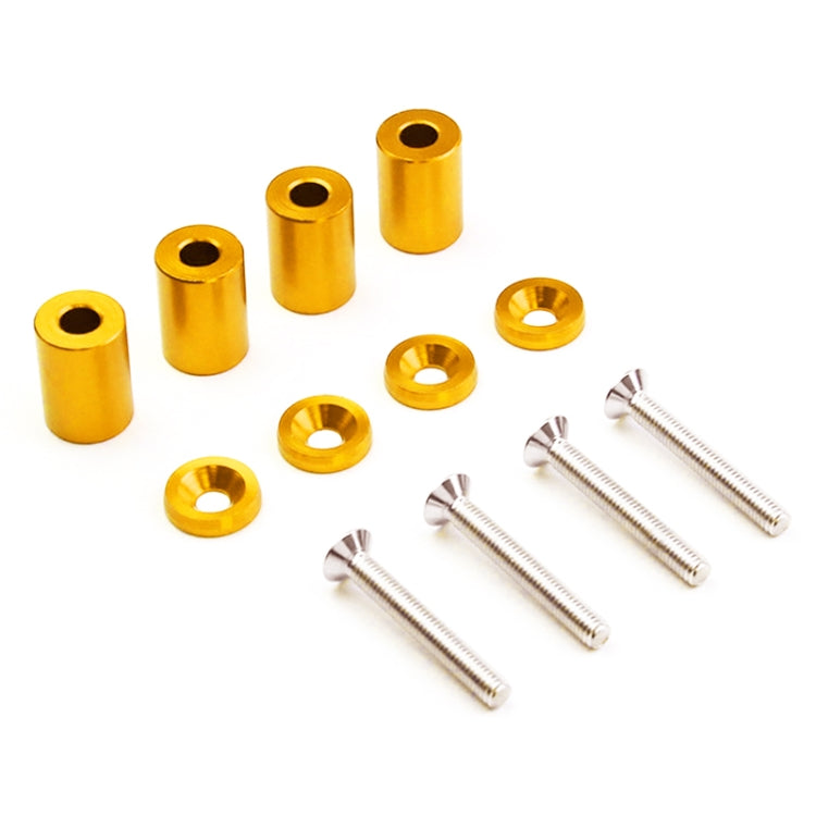 4 PCS Car Modified Isolation Column Engine Cover Blocked Up Screw Engine Turbine Ventilation Gasket Screw Washer (Gold) - Nuts & Bolts by PMC Jewellery | Online Shopping South Africa | PMC Jewellery | Buy Now Pay Later Mobicred