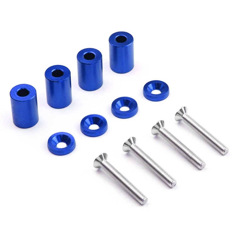 4 PCS Car Modified Isolation Column Engine Cover Blocked Up Screw Engine Turbine Ventilation Gasket Screw Washer (Blue) - Nuts & Bolts by PMC Jewellery | Online Shopping South Africa | PMC Jewellery | Buy Now Pay Later Mobicred