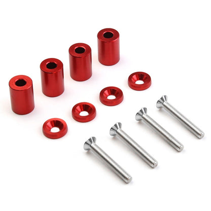 4 PCS Car Modified Isolation Column Engine Cover Blocked Up Screw Engine Turbine Ventilation Gasket Screw Washer (Red) - Nuts & Bolts by PMC Jewellery | Online Shopping South Africa | PMC Jewellery | Buy Now Pay Later Mobicred